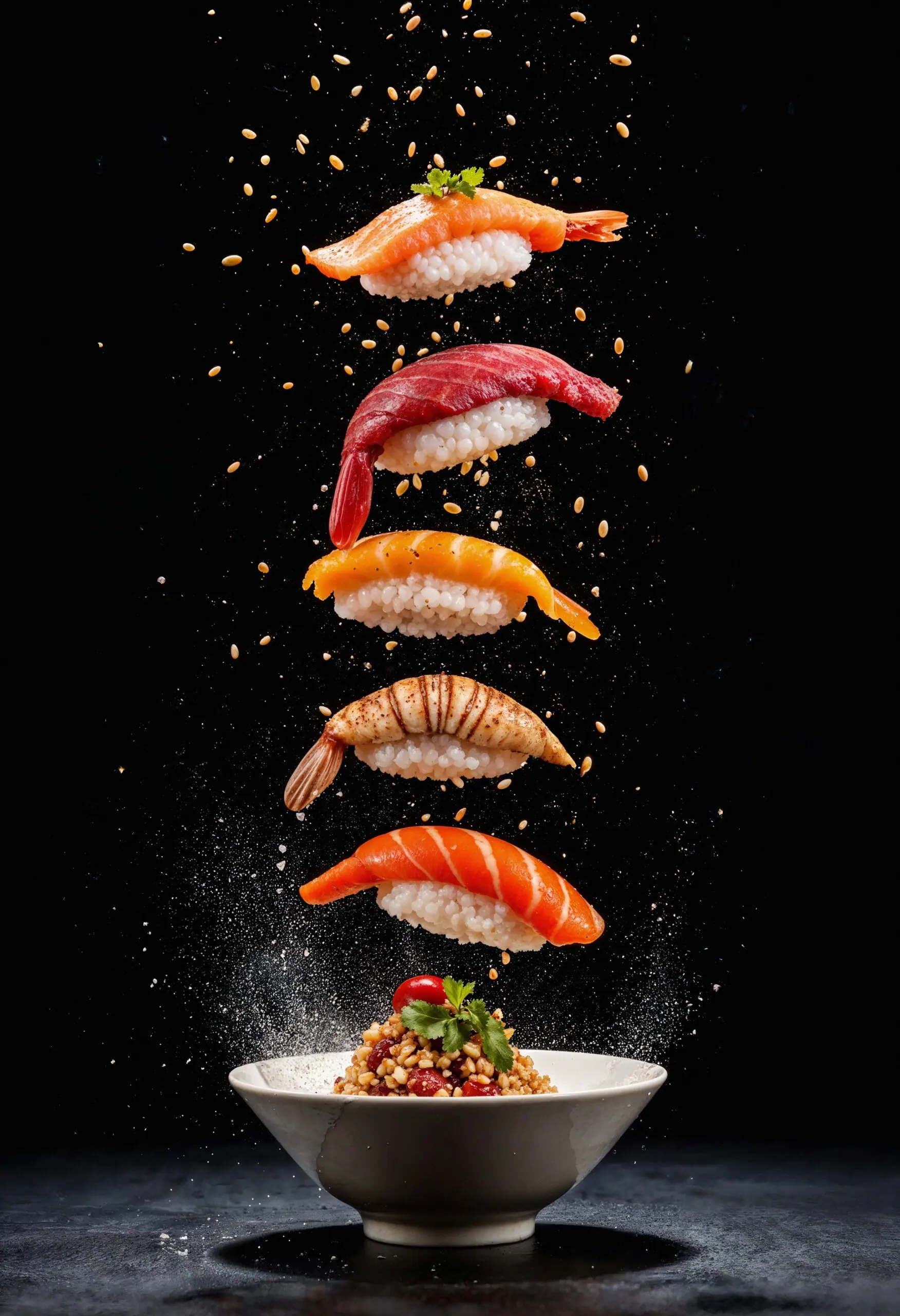 Combien de calories y a-t-il dans vos rouleaux de sushi préférés 