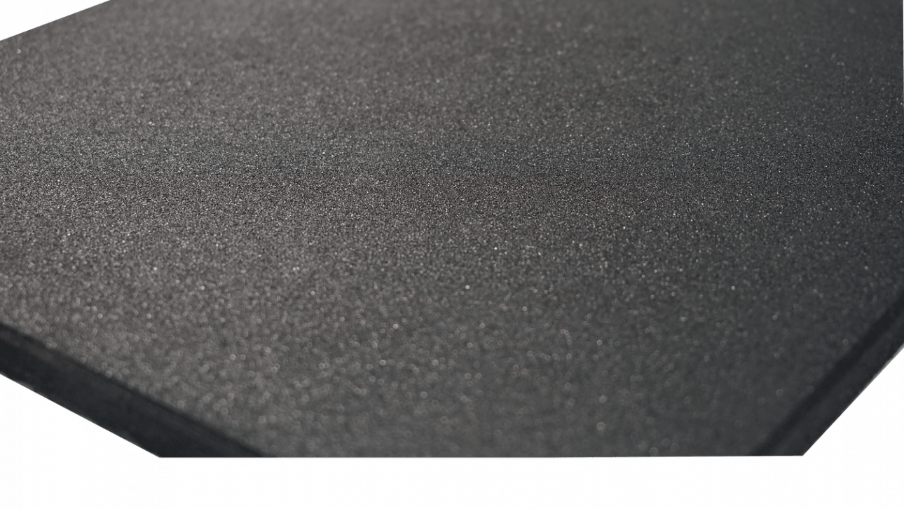 Dalle de Sol Amortissante en Caoutchouc 100×100 cm – 60 mm – SBR – EFL – Grain Fin - La Solution Idéale pour la Sécurité et le Confort