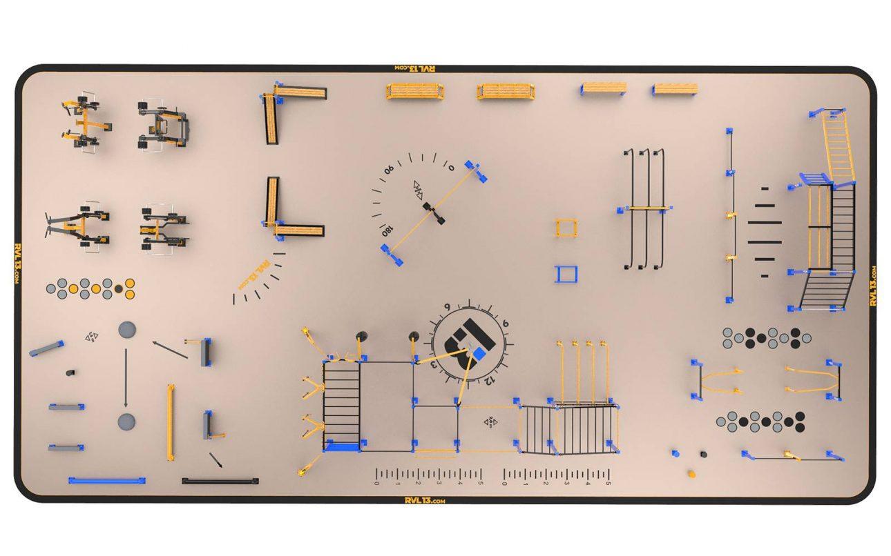 Quelle installation de street workout pour votre commune - Les différentes stations calisthénics