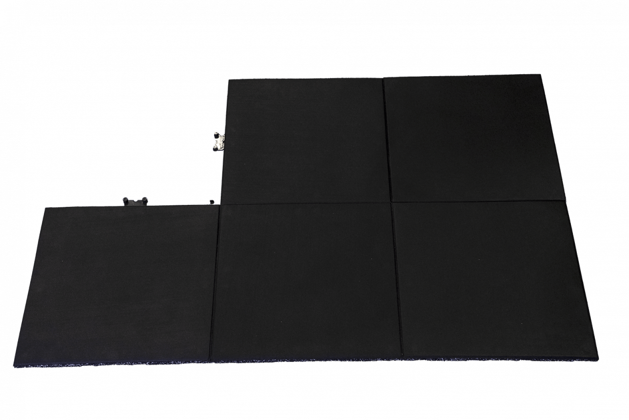 Quelles sont les caractéristiques techniques des dalles amortissantes en caoutchouc