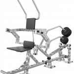 Appareil de musculation inox Banc à abdominaux à disque olympique outdoor