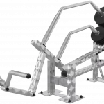 Appareil de musculation inox Banc à biceps à disque olympique outdoor