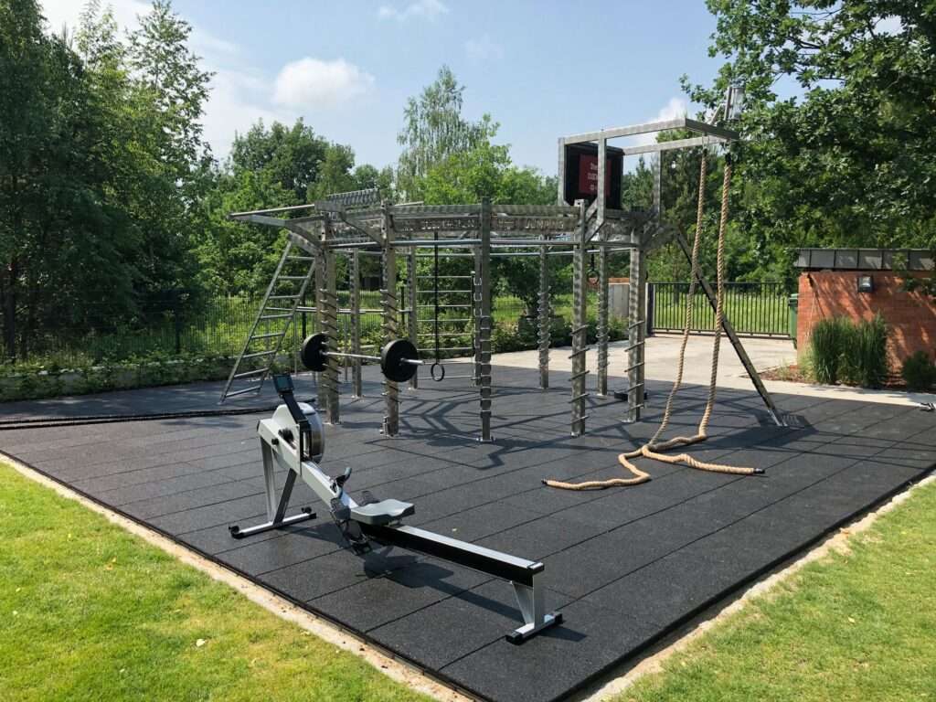 Cage Street Workout Station C12 structure en Inox pour bord de mer