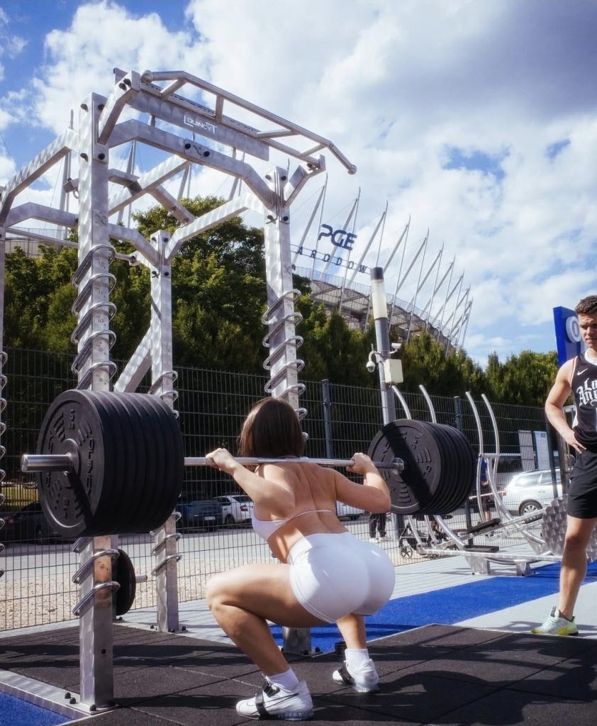 Power Rack Musculation Extérieur en Inox Olympic