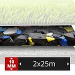 Sous-couche amortissante 10 mm - Dimensions 2x25 m