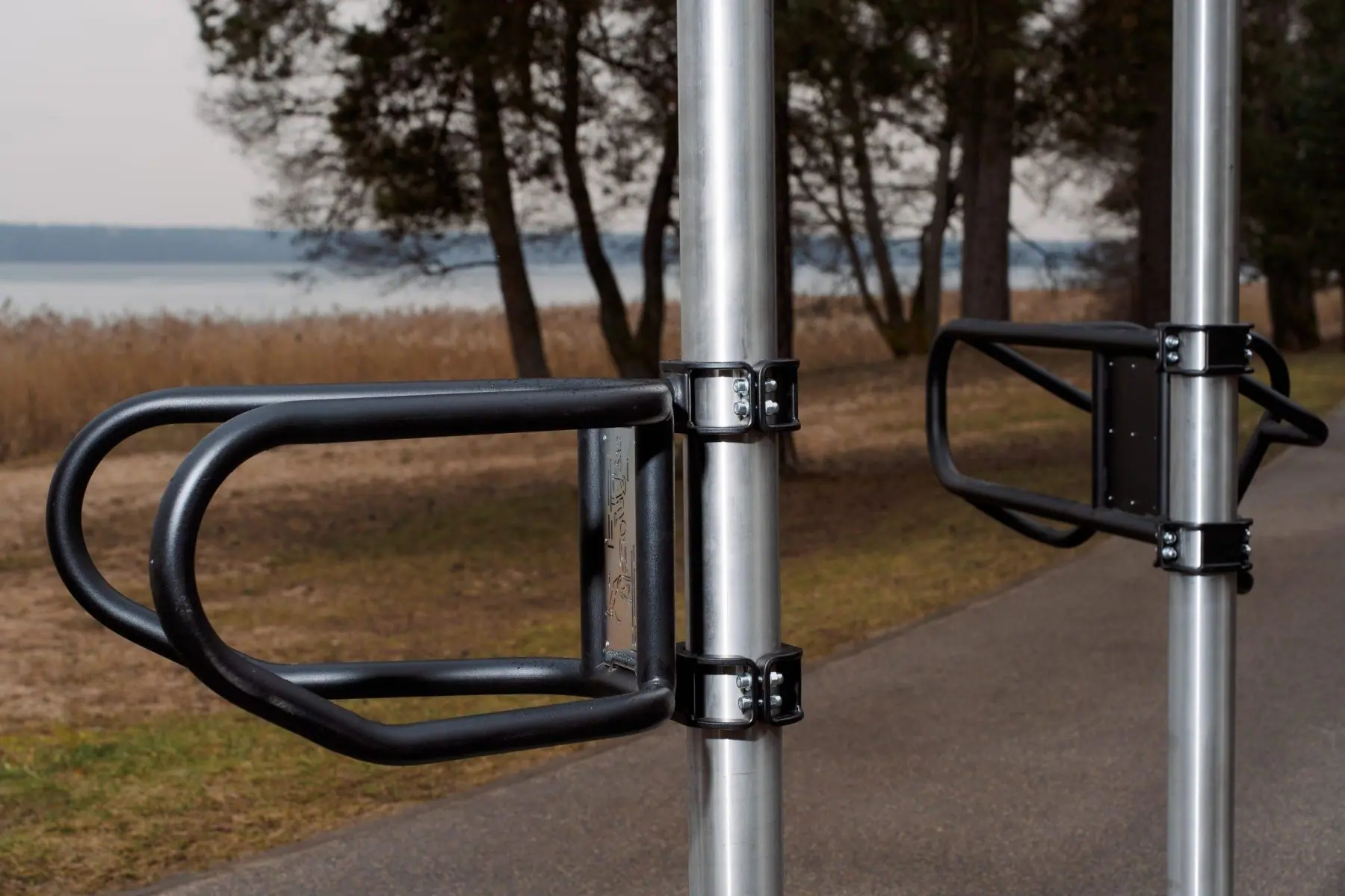 Mini street workout cage 3 x 3 m, stainless steel and galvanised