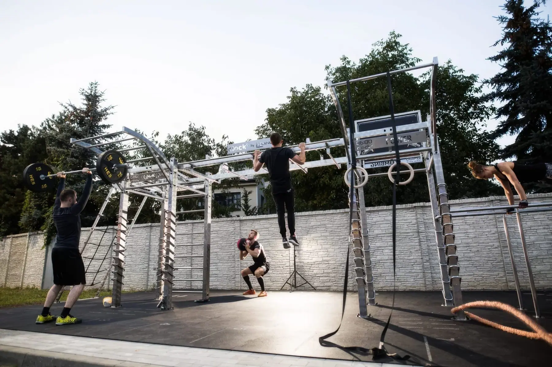 Équipements aire de fitness - résistants à la corrosion - plage et parc de bord de mer – L’expertise Light In Fitness