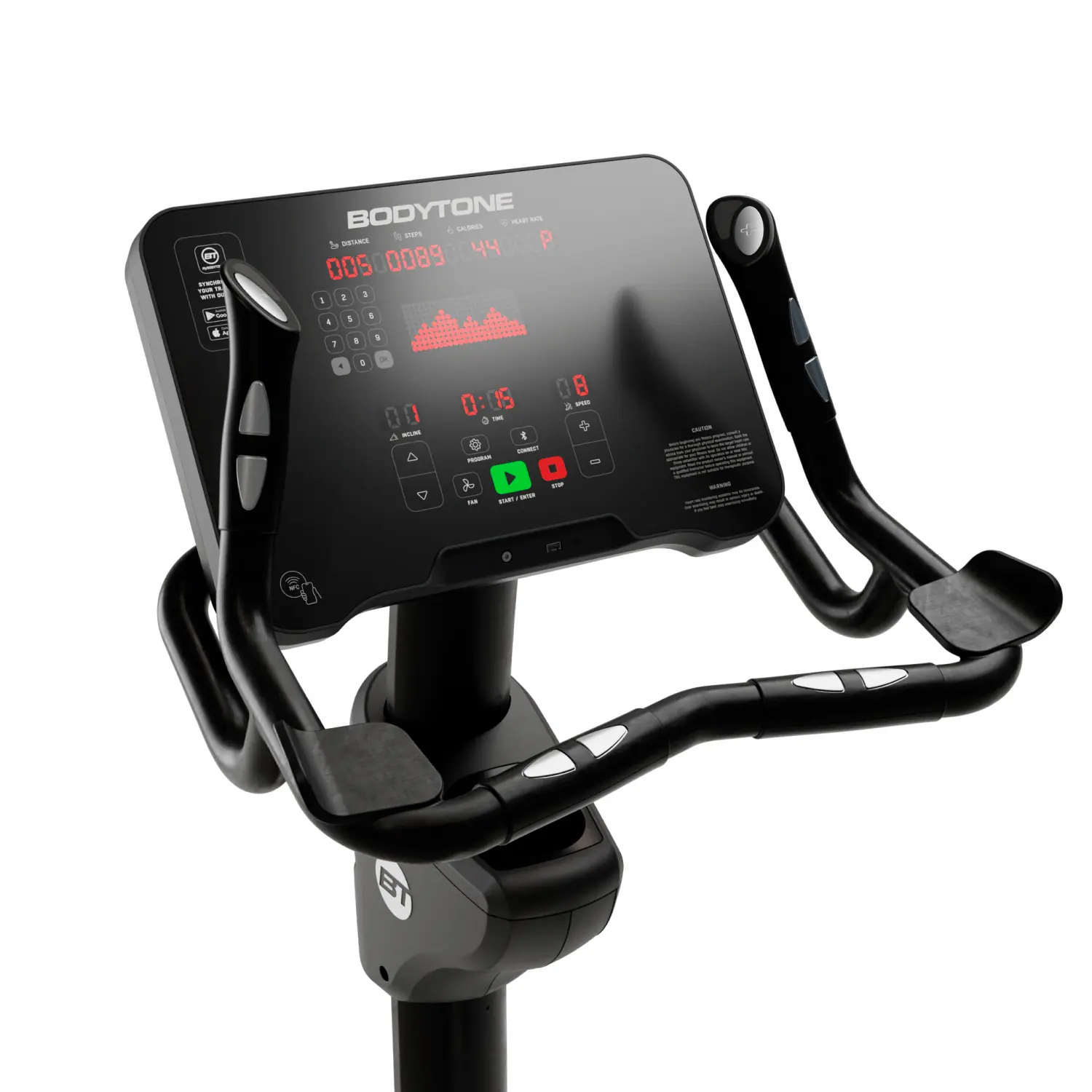 vélo droit professionnel evou+ bodytone – vue 2