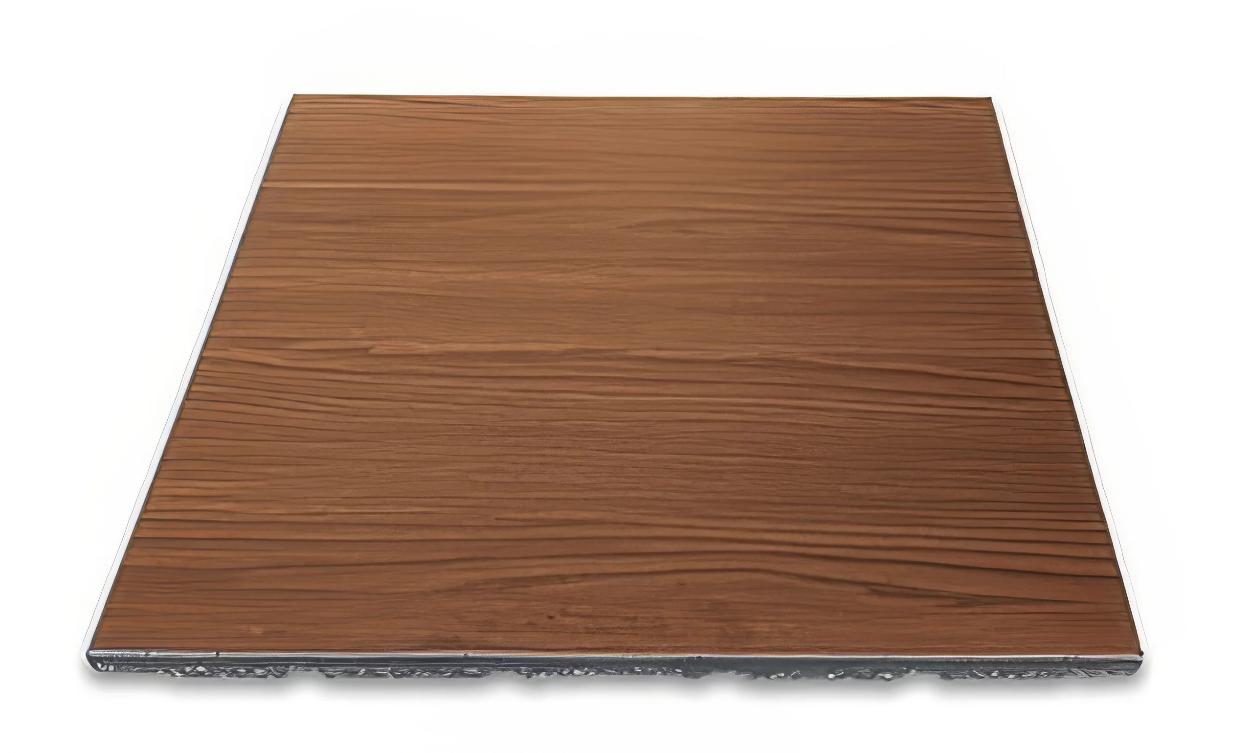 dalle de sol amortissante 20mm bois chêne foncé – caoutchouc haute qualité 100x100 cm