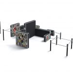 Parkour Parc Set Cadet 1M-P09 – Parcours Sécurisé et Éducatif, Conforme EN 16899 & EN 1176