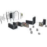 Parkour Set Multi Style 1M-P11 – Parcours XXL et Sécurisé - Équipements, Modules et Structures Certifiés EN 16899 & EN 1176