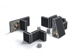 Parkour Set Start 1M-P05 – Parcours Parkour Sécurisé et Complet, Conforme EN 16899 & EN 1176