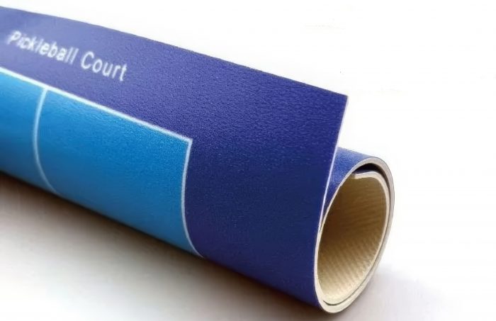 Rouleau de Sol Pickleball Intérieur & Extérieur – 18 x 9 m PVC Pro – Épaisseur 3 mm Confort, Sécurité & Style