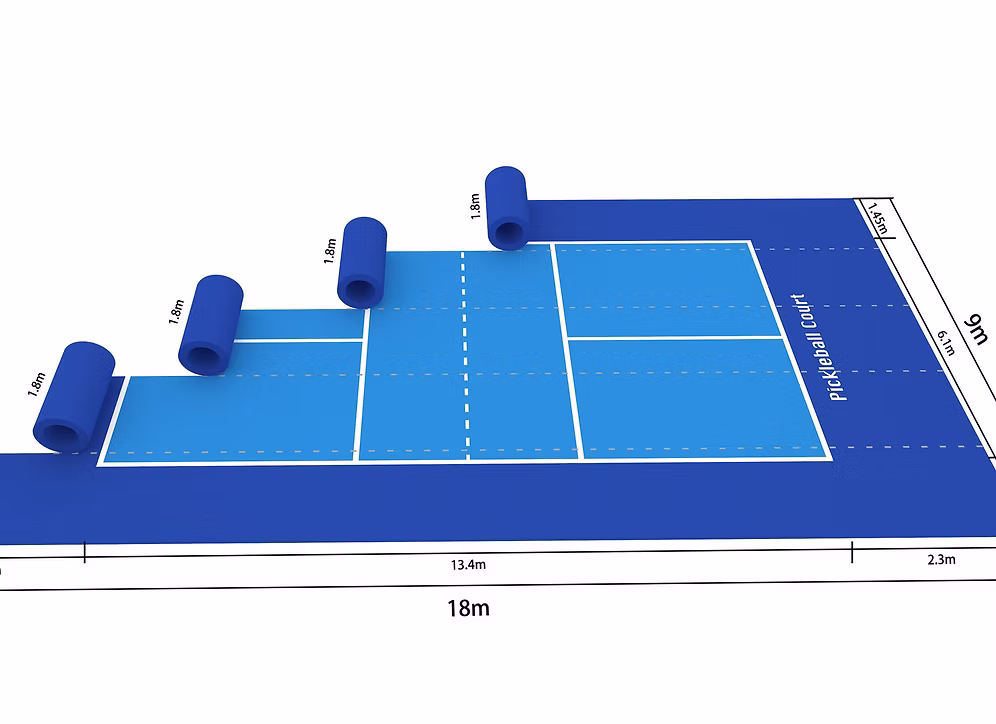 Rouleau de Sol Pickleball – Intérieur & Extérieur