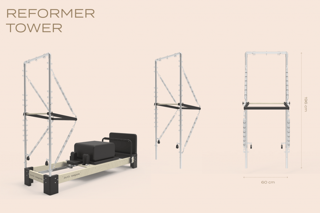 accessoire tower pour wood alloy pilates reformer professionnel