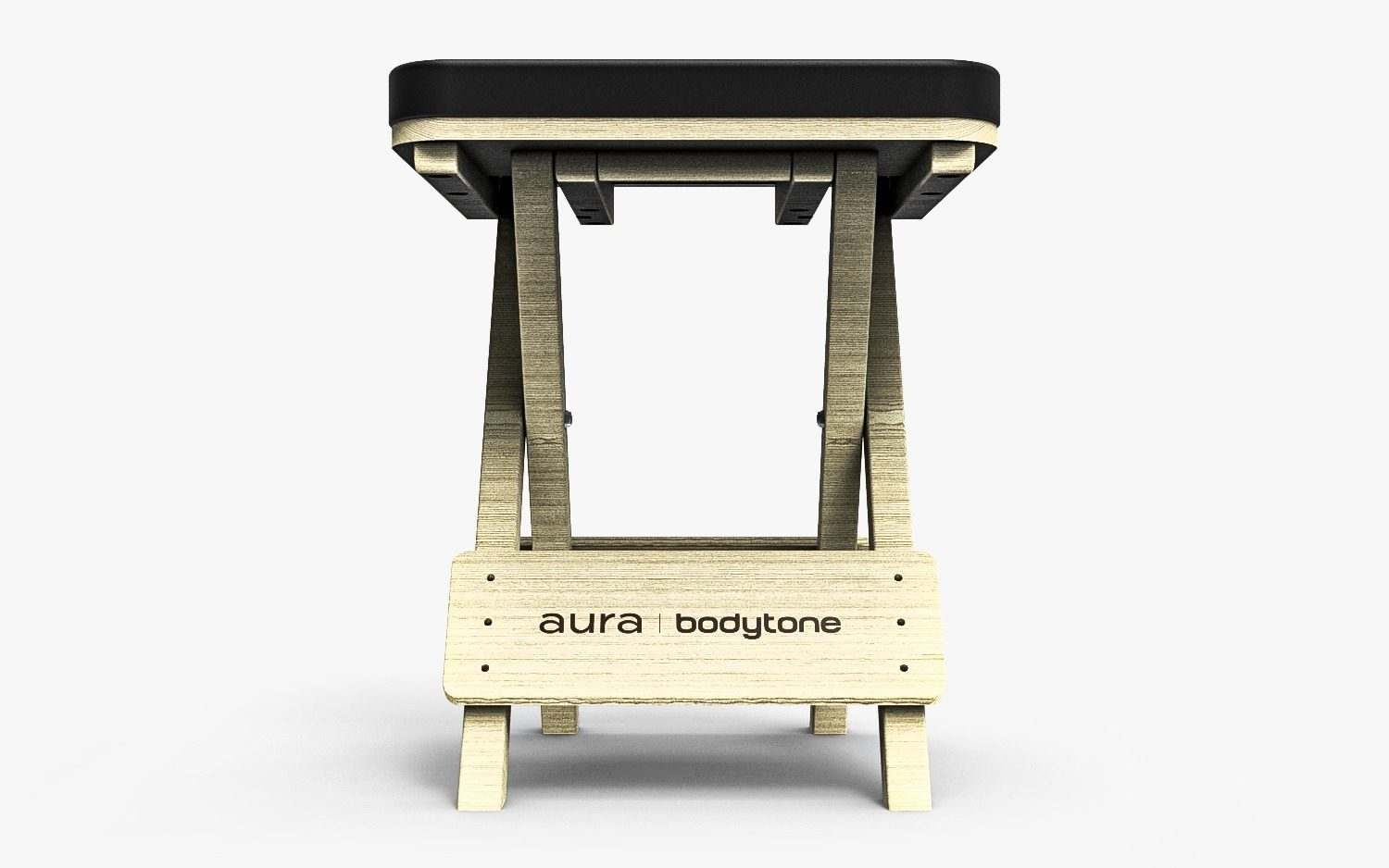 beech yoga chair – low foot : simplicité, force et stabilité dans votre pratique bodytone