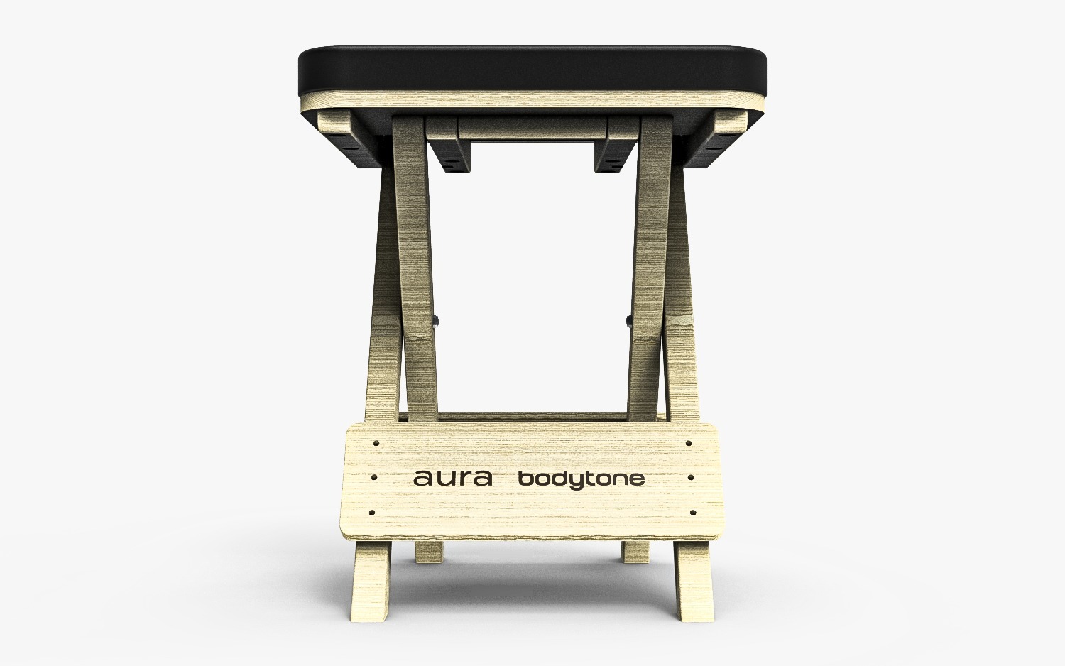 beech yoga chair – low foot : simplicité, force et stabilité dans votre pratique bodytone