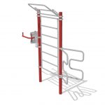 Cage Street Workout Mini S-19 avec Espalier et Dips