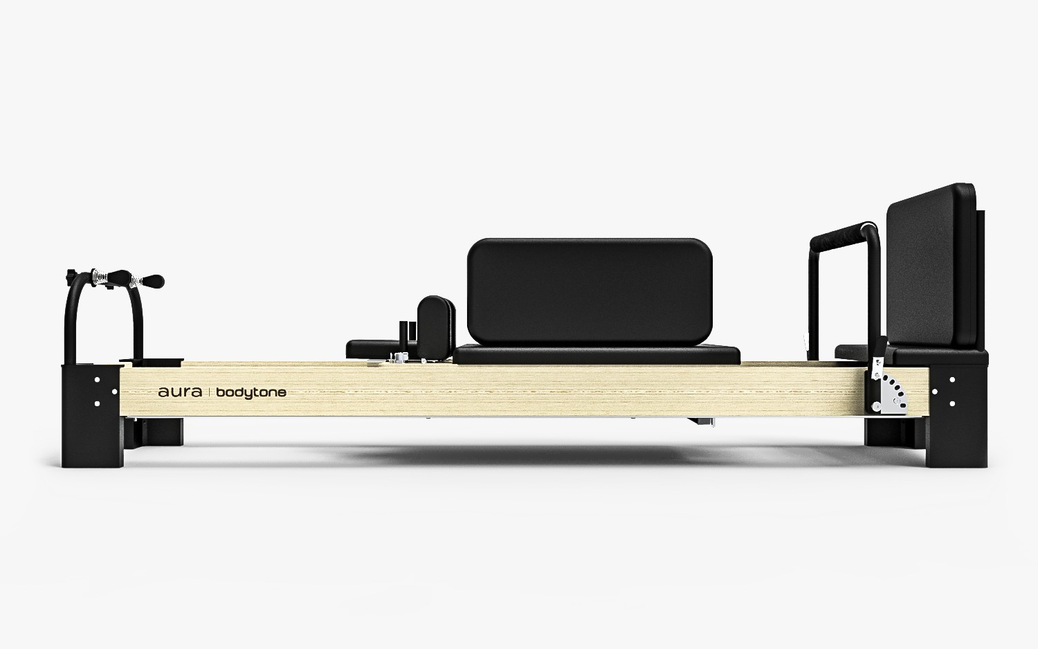 Wood Alloy Pilates Reformer professionnel pour un entraînement silencieux et confortable Bodytone
