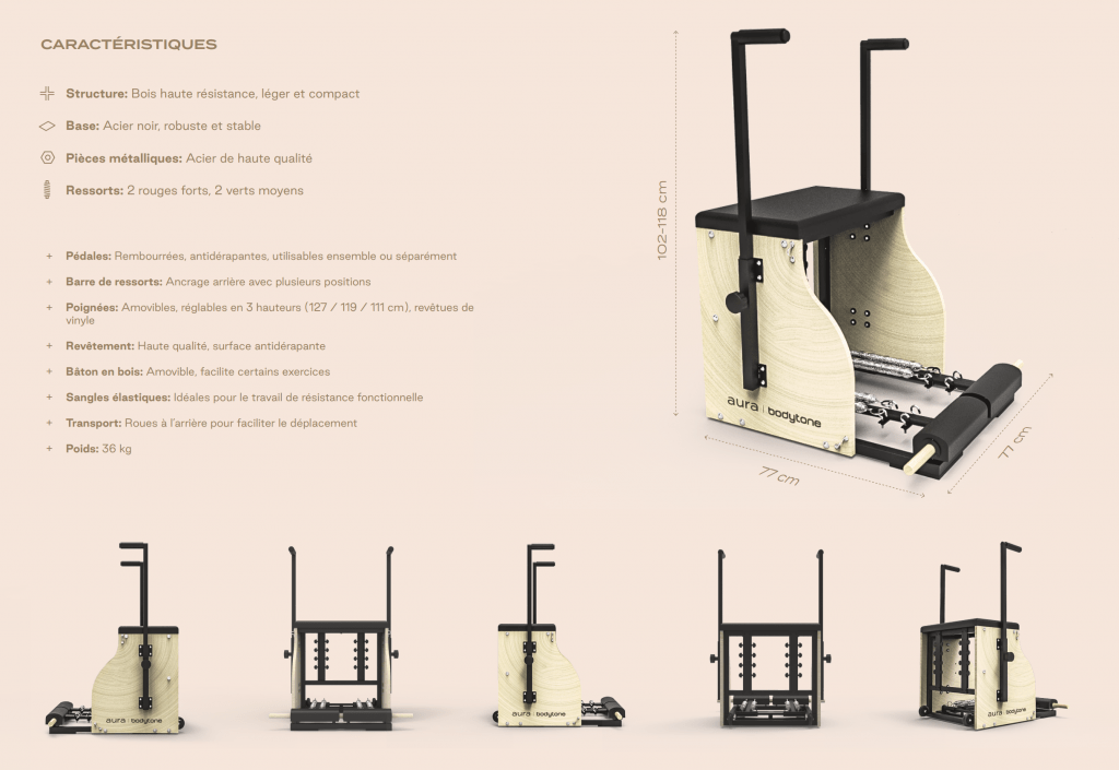 wunda chair – force, contrôle et élégance dans sa forme la plus compacte bodytone