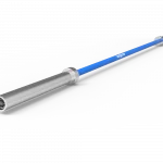 Barre olympique bleue Bodytone Blue Cloud Nine 220 cm 20 kg — barre de musculation professionnelle acier haute résistance, pour squats, développé, soulevés de terre et entraînements force en salle ou home-gym