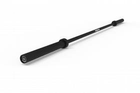 Barre olympique noire Bodytone Black Dark Core 220 cm 20 kg — barre de musculation professionnelle en acier haute résistance, pour squats, développé, soulevé de terre, entraînements crossfit, hyrox, force et fitness intensif en salle ou home-gym