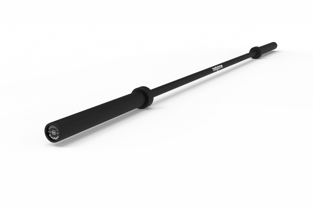 Barre Olympique noire de musculation et d’haltérophilie – 20 kg Bodytone