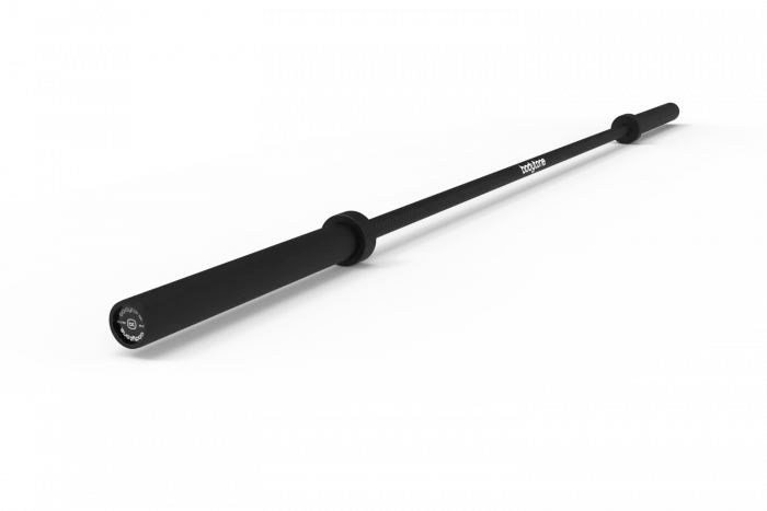 Barre Olympique Noire Black – DARK CORE 220 cm – 20 kg - Bodytone