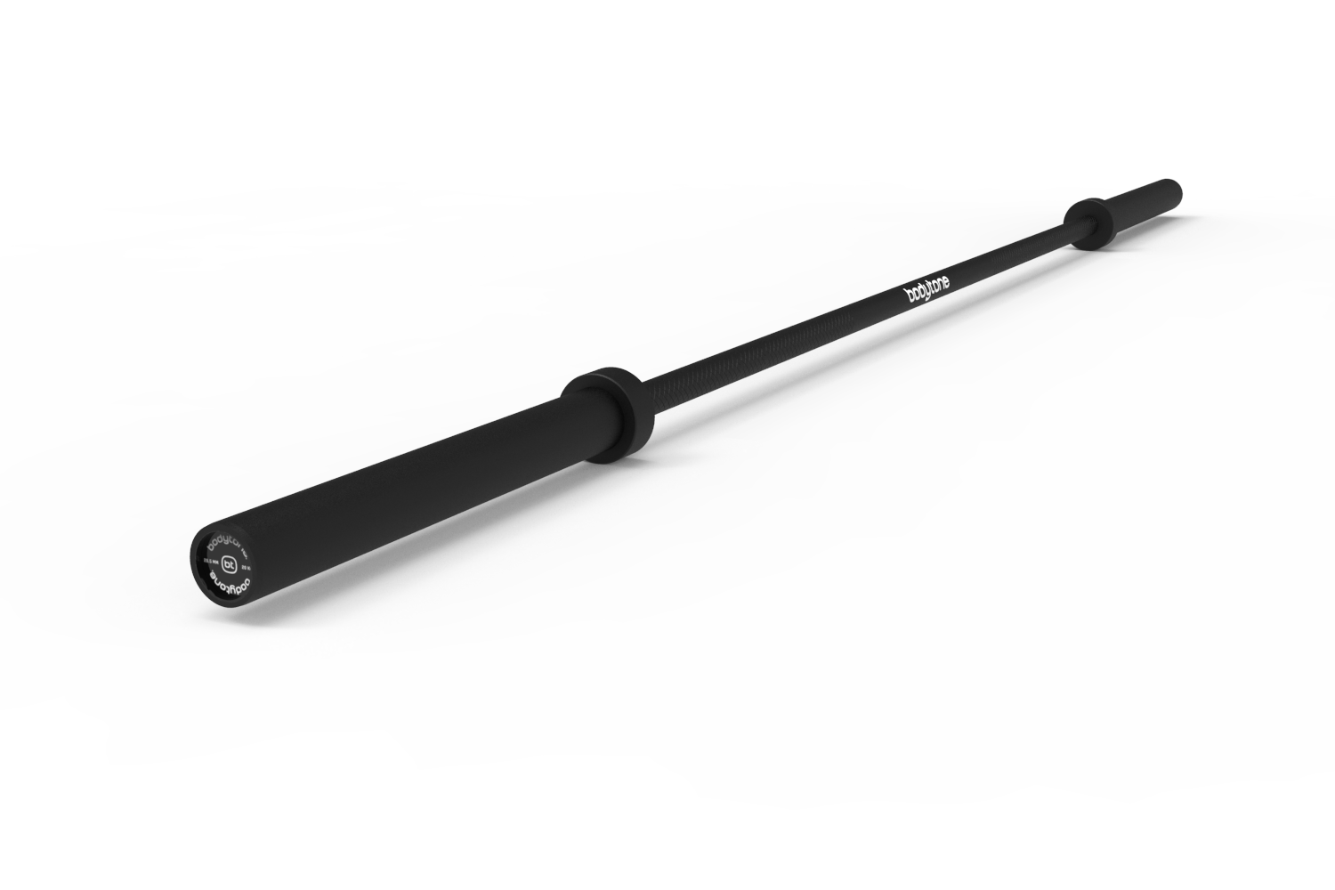 Barre Olympique Noire Black – DARK CORE 220 cm – 20 kg - Bodytone