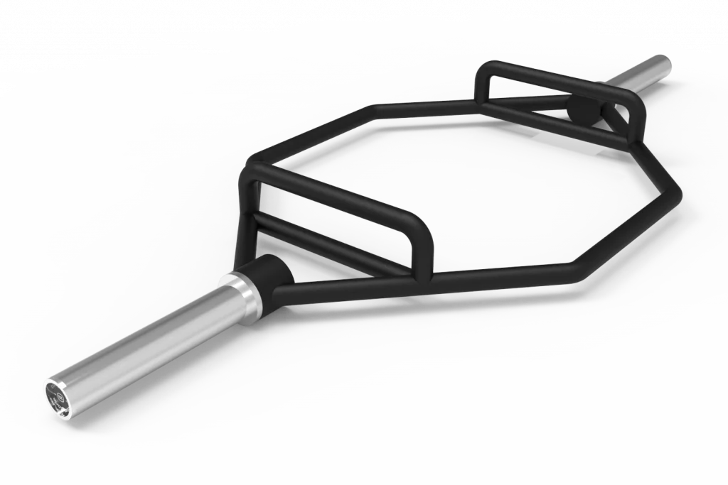 Trap Barre Olympique Hexagonale Noire de Bodytone