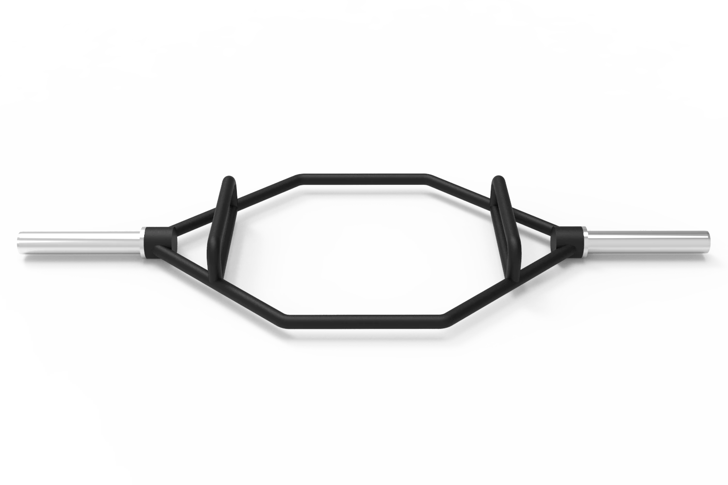 Barre Olympique Noire Black – HEX BAR 1500 mm – 25 kg - Bodytone