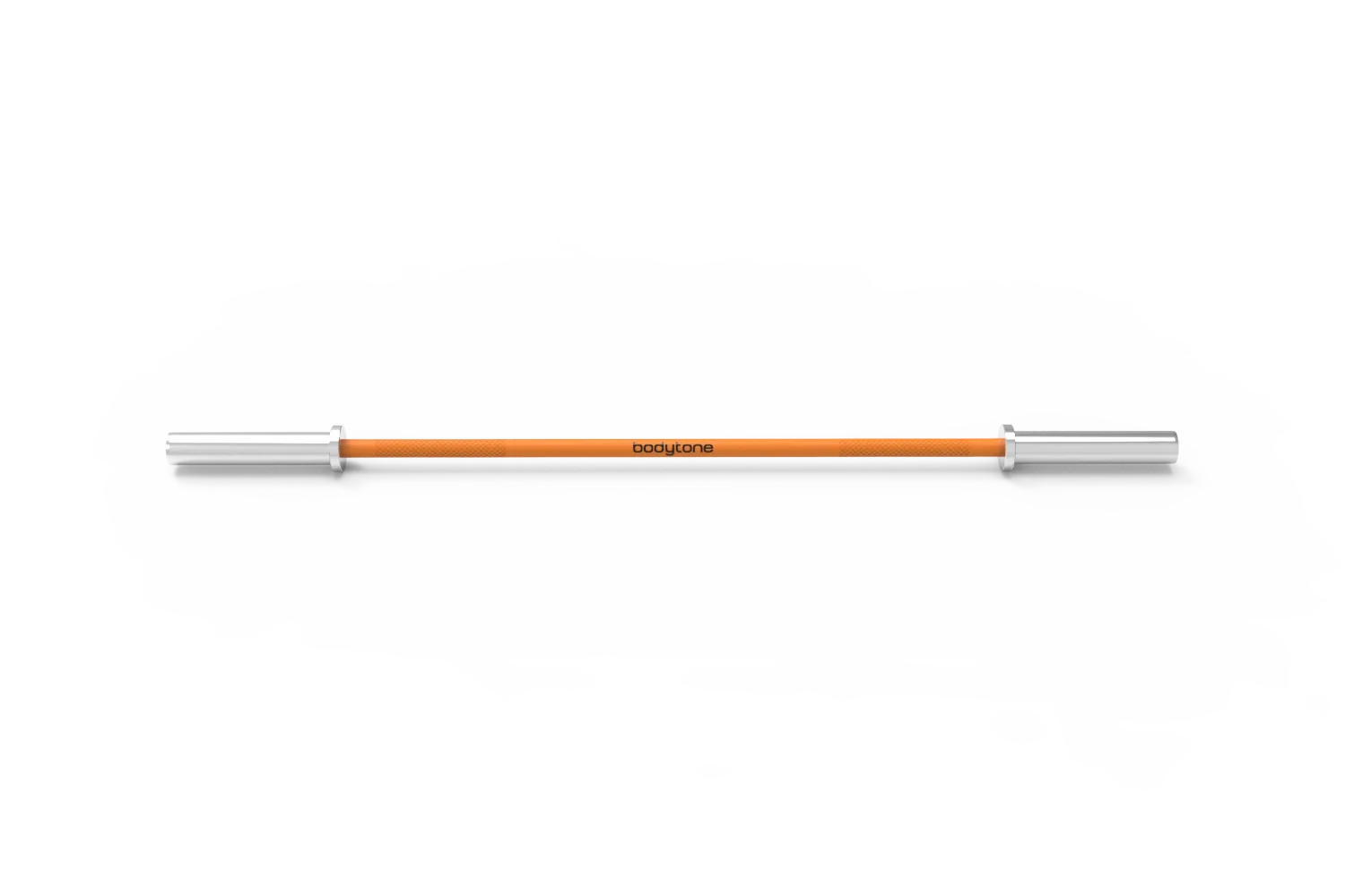 barre olympique orange / orange – sun set 150 cm – 12 kg bodytone