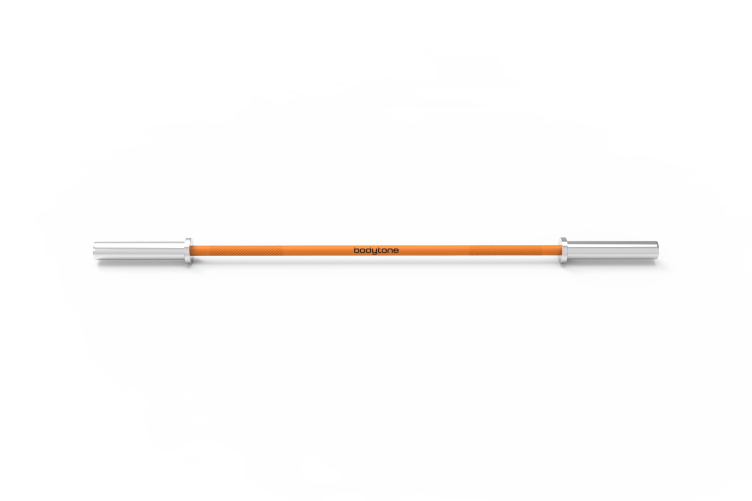 barre olympique orange / orange – sun set 150 cm – 12 kg bodytone
