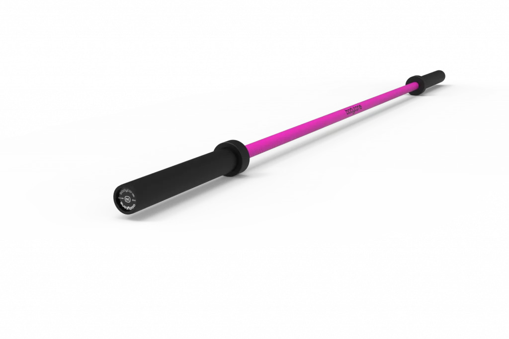 Barre olympique femme 15 kg Rose Bodytone