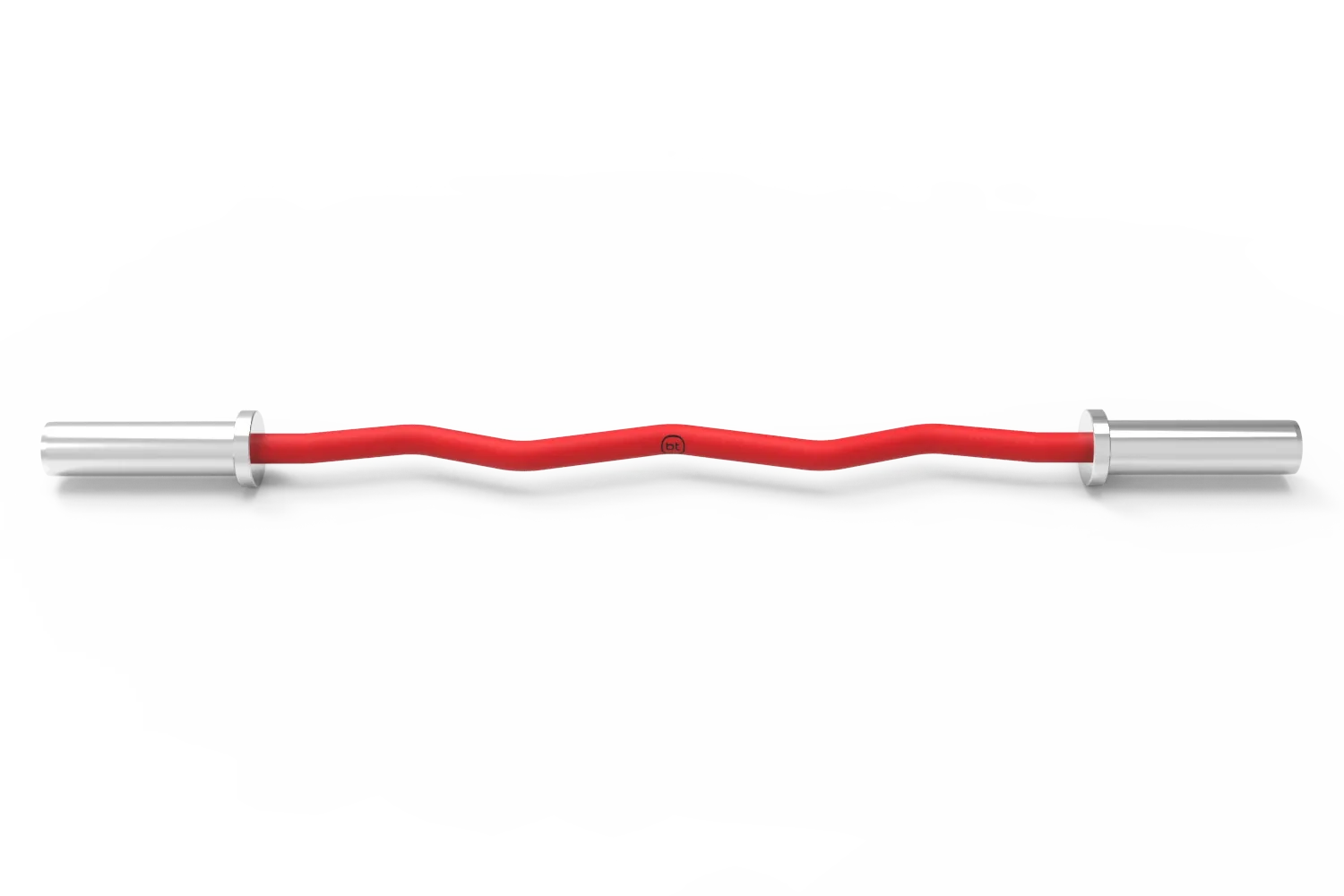 Barre Olympique Rouge Red – RED POW Z 120 cm – 10 kg - Bodytone