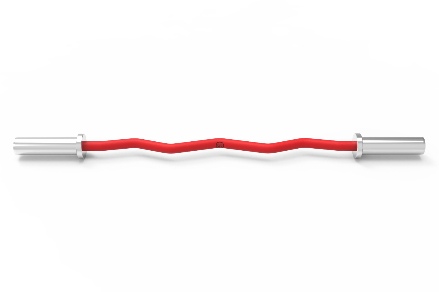 Barre Olympique Rouge Red – RED POW Z 120 cm – 10 kg - Bodytone