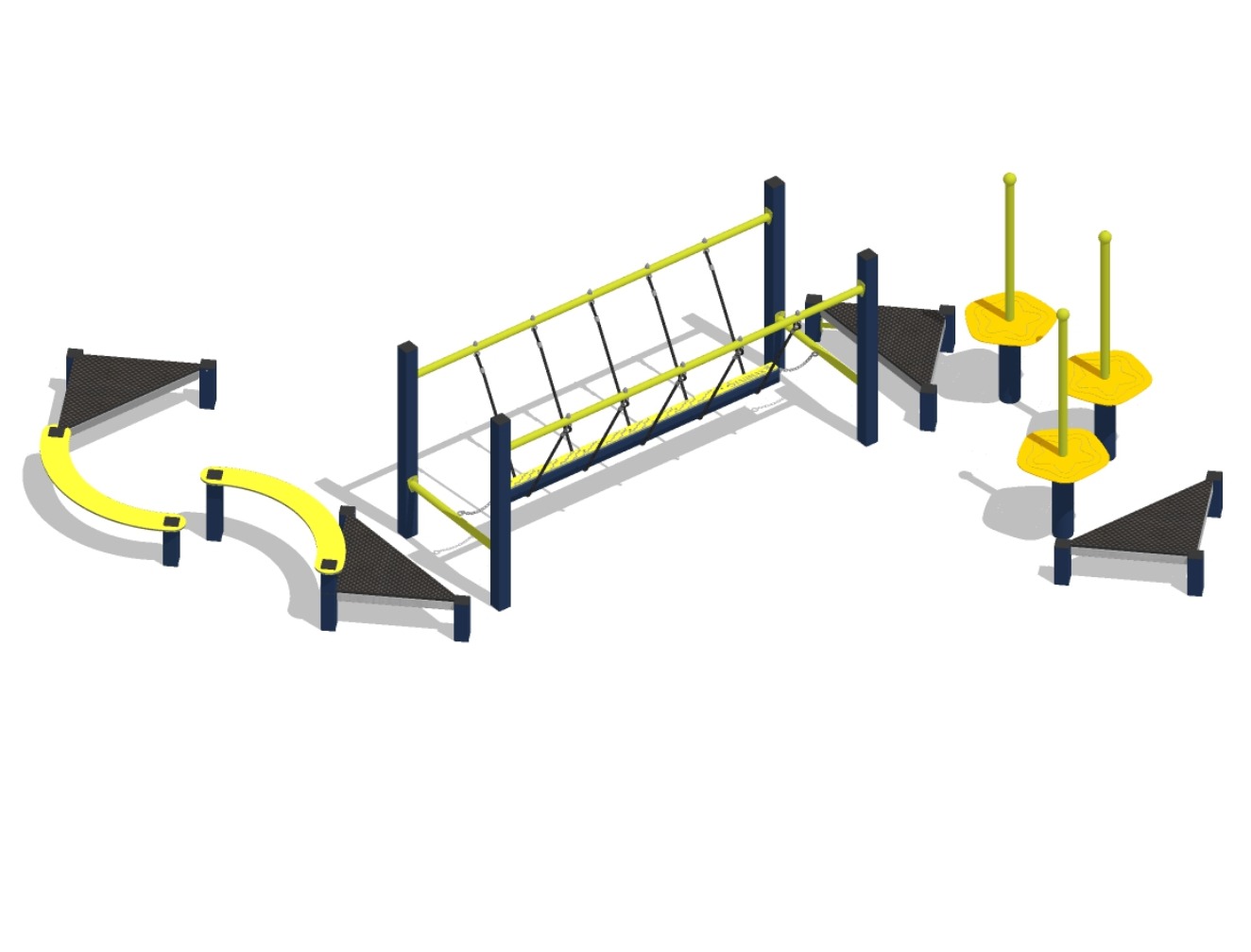 Set Parcours Sportif Ninja Enfant - Active Play Set P5037