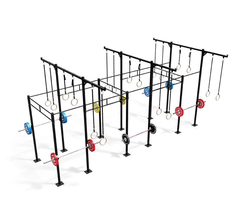 Cage Autoportée Crossfit Modèle 6 - Longueur 735 cm - Largeur 415 cm