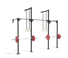 Cage Crossfit Murale Modèle 4 - Longueur 430 cm - Largueur 118 cm
