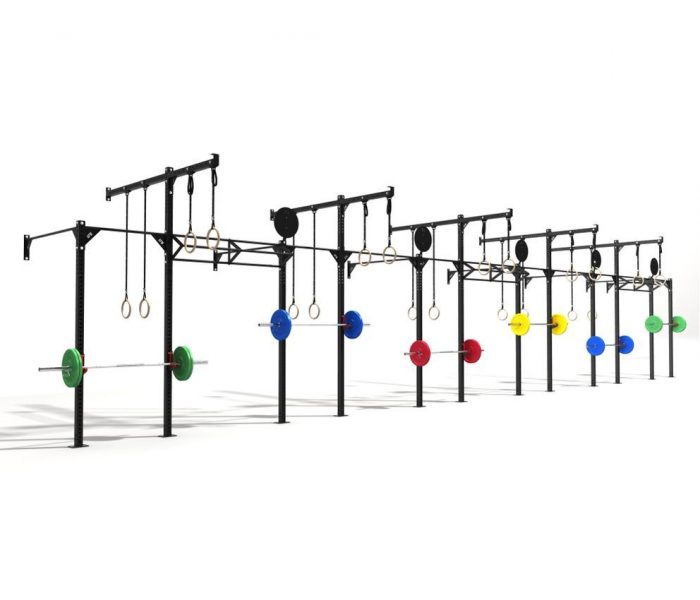 M11 Cage Crosstraining Murale sur-mesure - Structure de cage Crossfit pro pour box & salles de sport