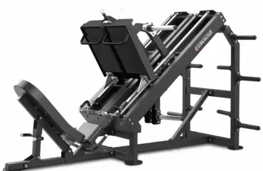 Presse à jambes uni-bi-latérale professionnelle PL1018 — machine musculation jambes acier renforcé, capacité 480 kg, multifonction squat et leg press, idéale pour salle de sport ou centre fitness
