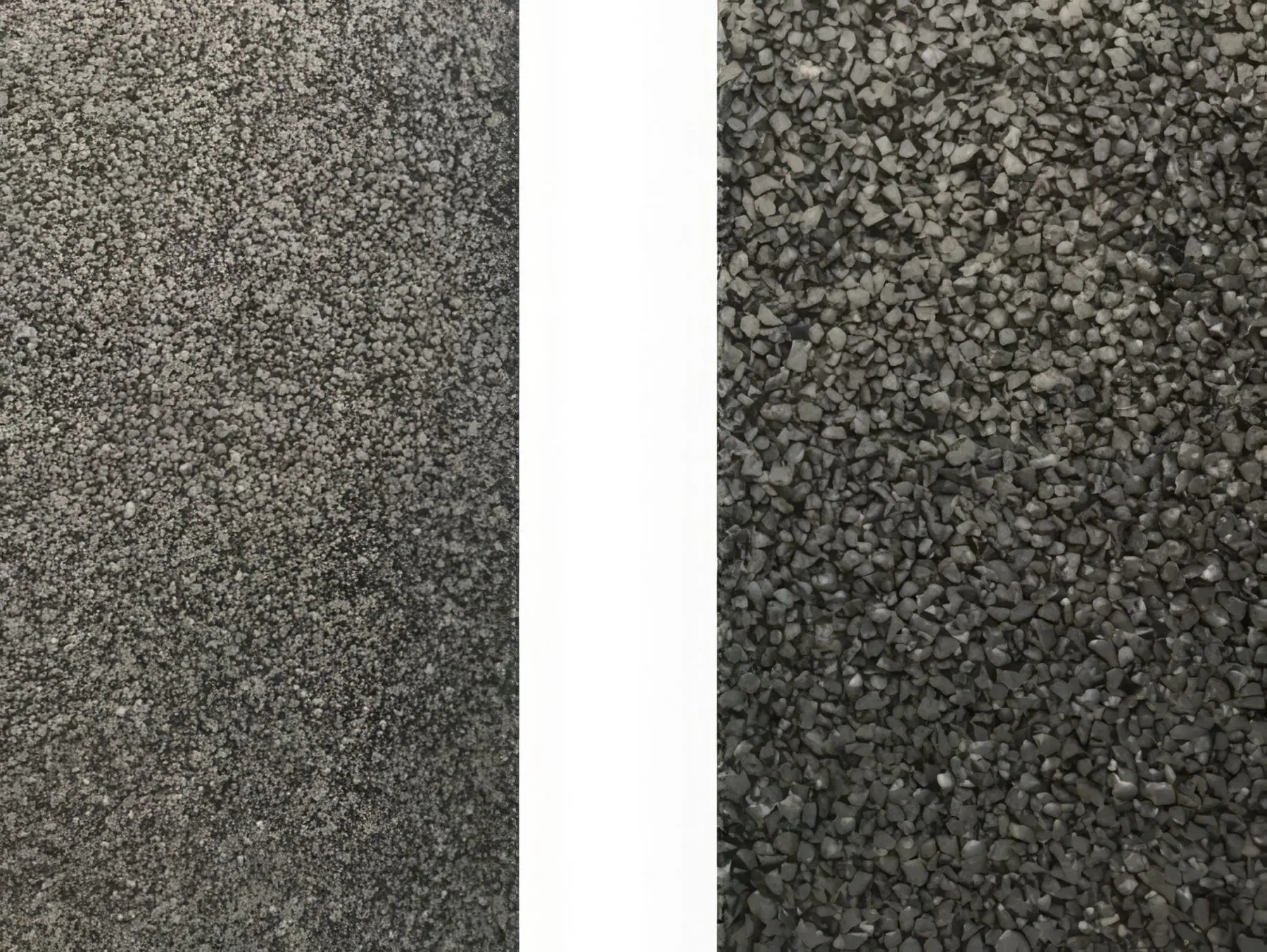 Dalle caoutchouc à grain fin vs gros grain - le comparatif décisif pour un sol sportif propre, stable et durable