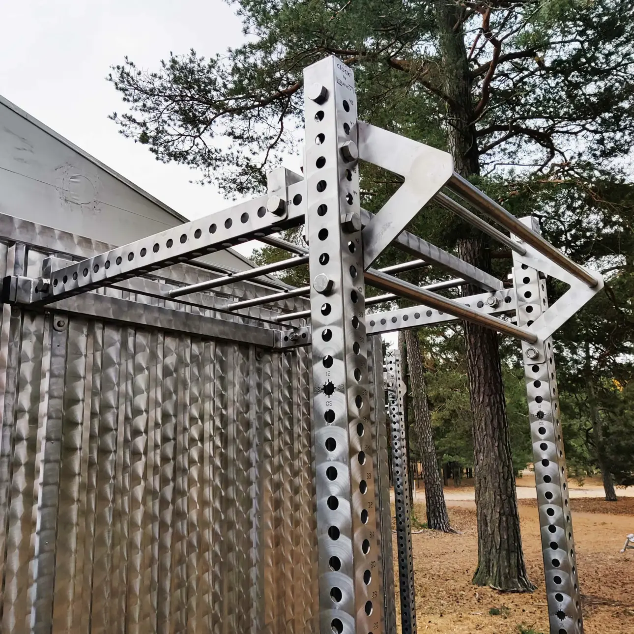Containers CrossFit en inox - toutes les normes de sécurité et de conformité