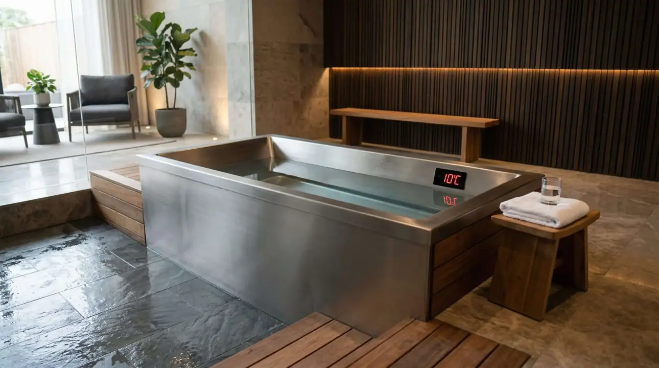 Bain froid professionnel : guide complet pour salle de sport et centre wellness