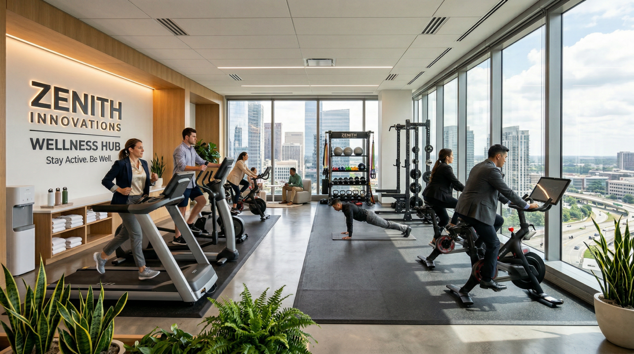 Salle de sport en entreprise pour améliorer la QVT