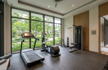 Salle de sport dans une résidence ou copropriété premium