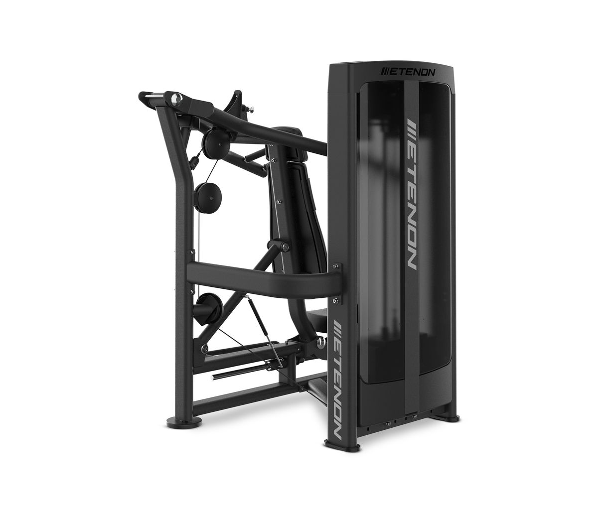 machine chest shoulder press etenon r8102 — développé pectoraux et Épaules 3 en 1, sélectorisée – vue 2