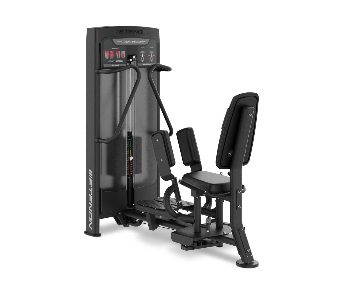 Machine de musculation Tenon pour adducteurs et abducteurs.