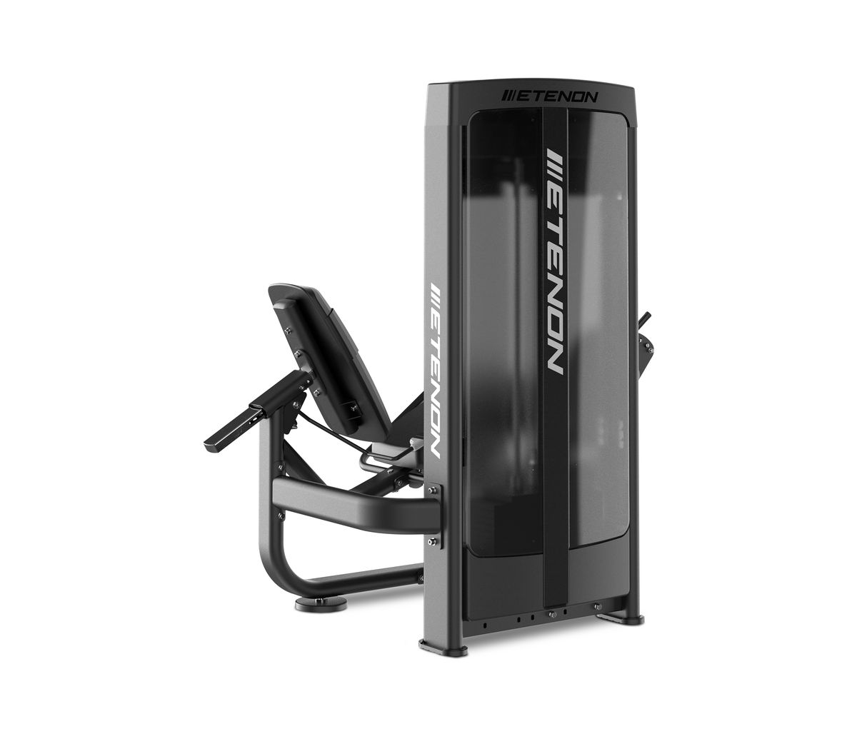 Appareil de musculation Leg Press TENON noir et gris.