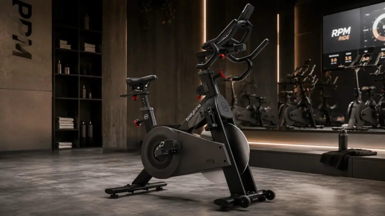vélo de biking et spinning professionnel les 2 méthodes de freinage et les 2 méthodes d'entraînement de la roue pour vos cours collectifs rpm selon notre expert